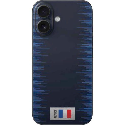France Soccer Flag iPhone 17 Skin